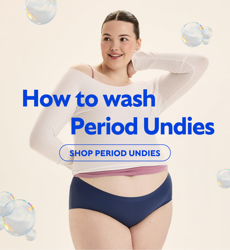 How to Wash Period Undies 