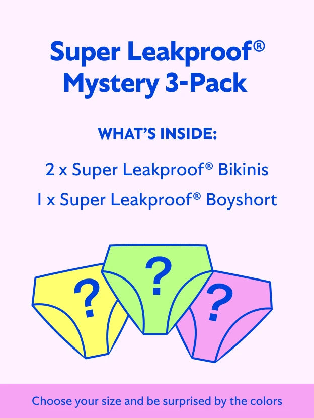 Super Leakproof Mystery 3-Pack