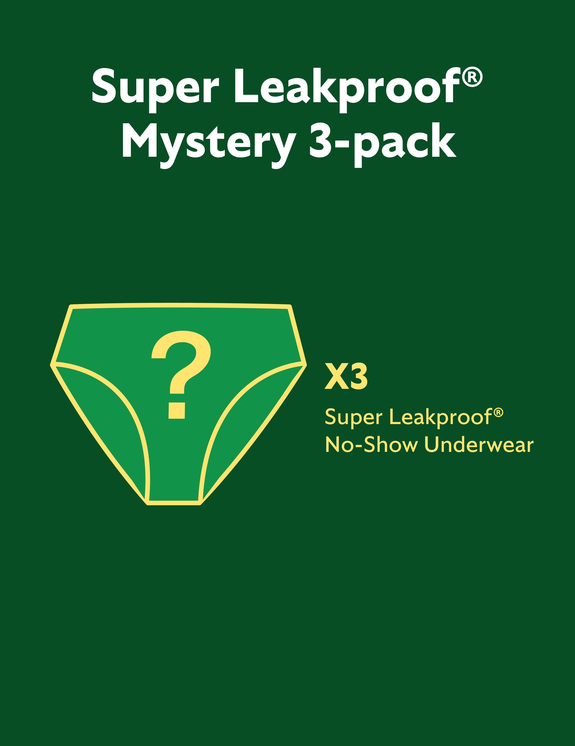 Super Leakproof Mystery 3-Pack