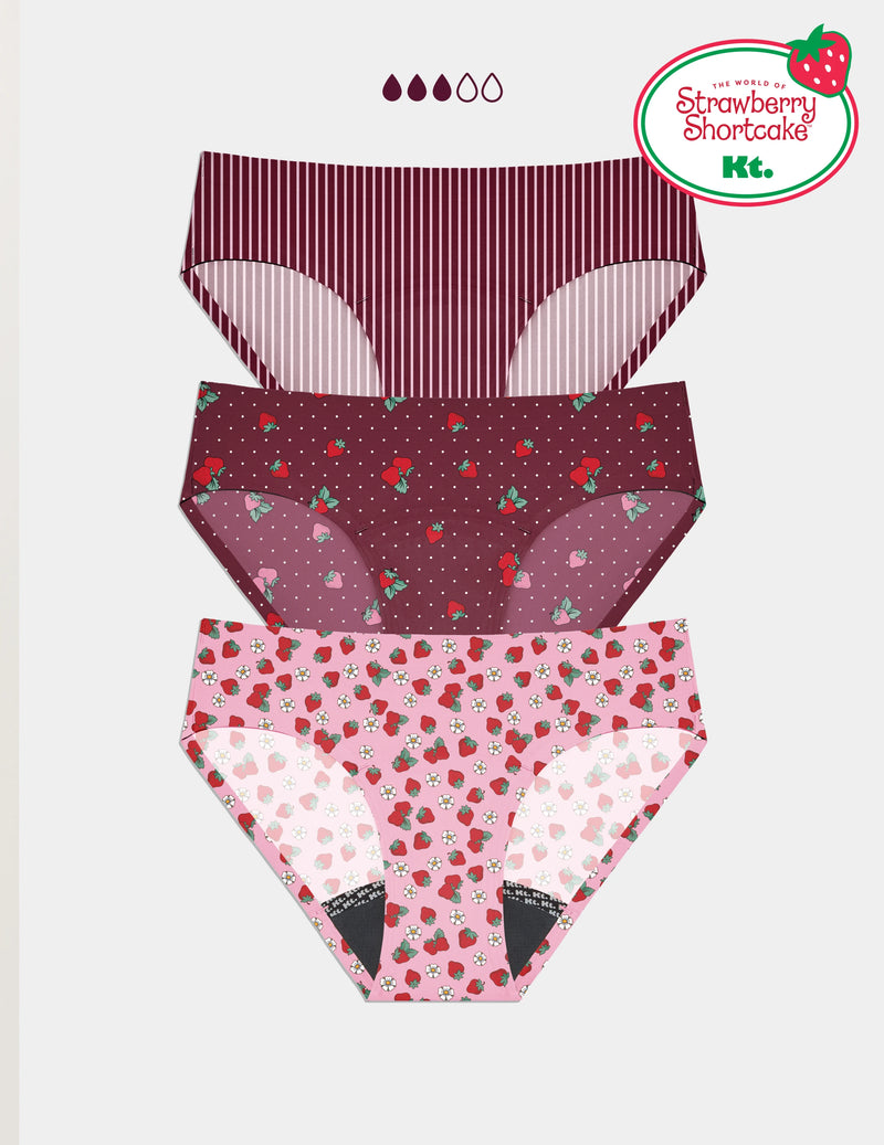 | Berry Blossom/Polka Dot Patch/Strawberry Petal