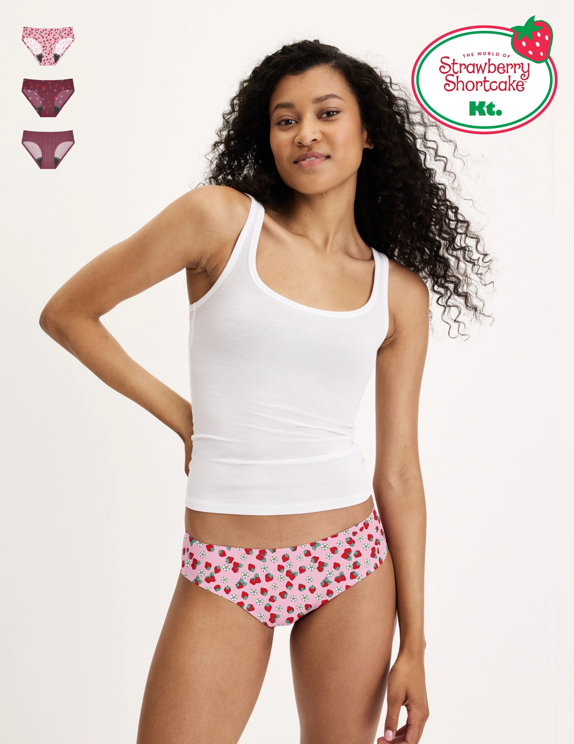 | Berry Blossom/Polka Dot Patch/Strawberry Petal
