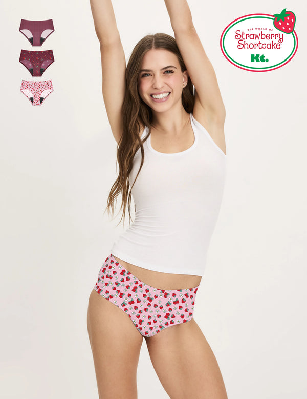 | Berry Blossom/Polka Dot Patch/Strawberry Petal