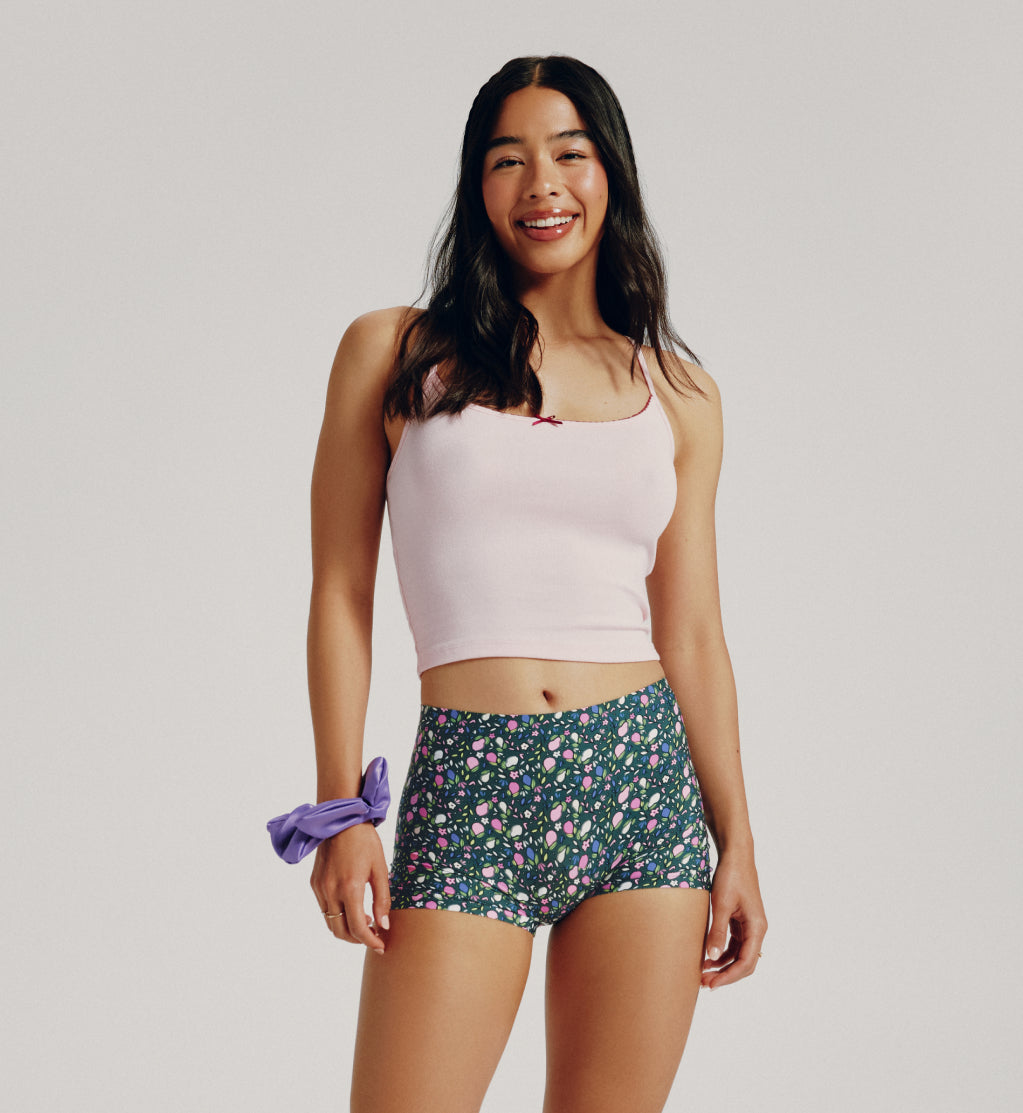 The Sleepover Short Super Comfortable and absorbent Period Shorts