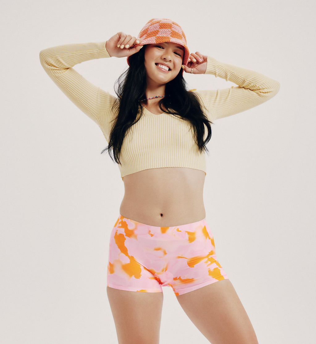 The Sleepover Short Super Comfortable and absorbent Period Shorts